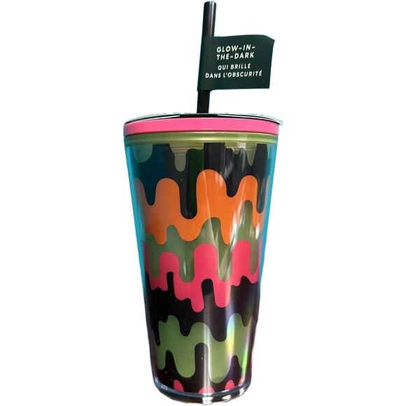 Starbucks 23 L. Edition Halloween Grande Tumbler 16OZ Stickers, Glow in the Dark - Picture 3 of 4
